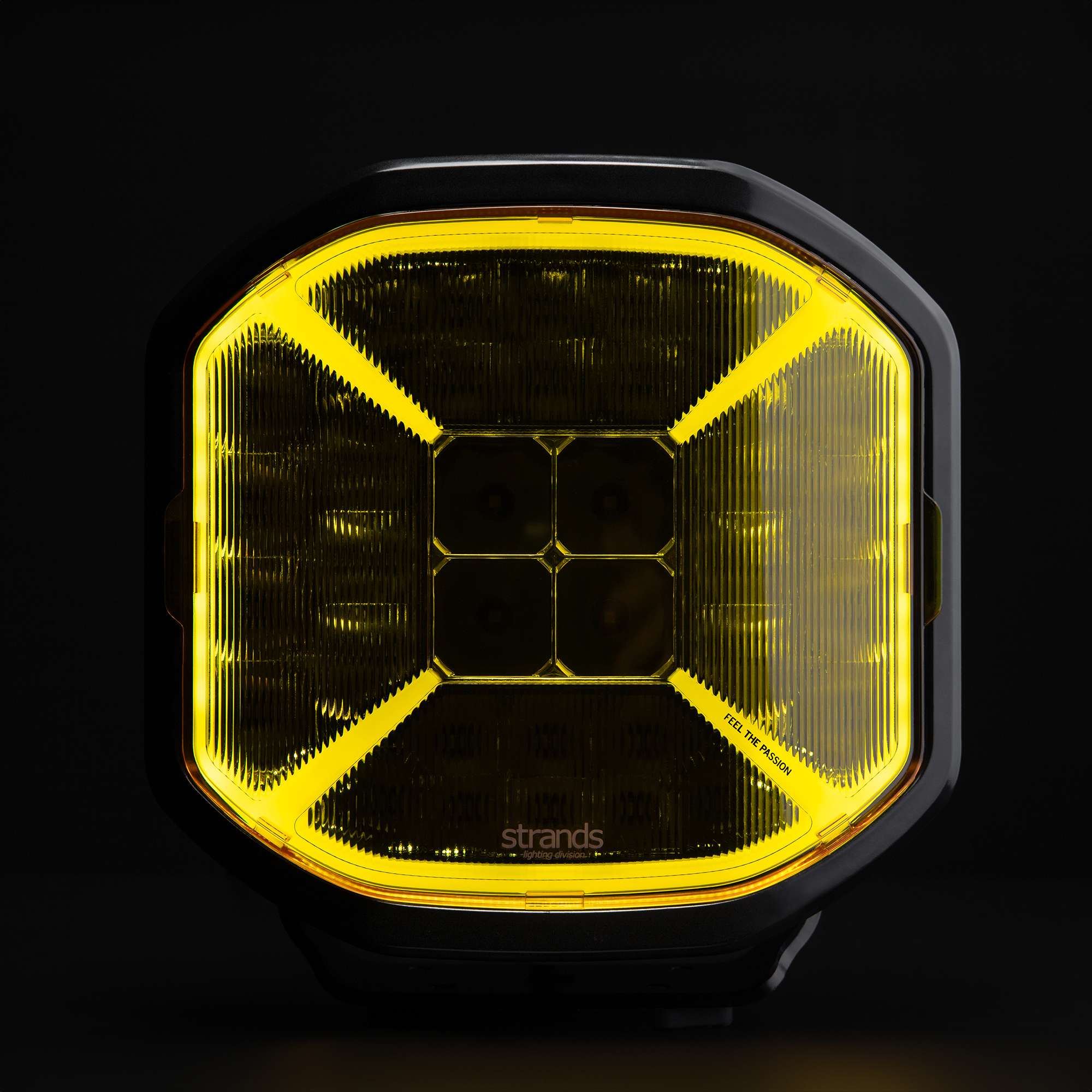 Strands SIBERIA X LENS COVER YELLOW FLOOD 7″