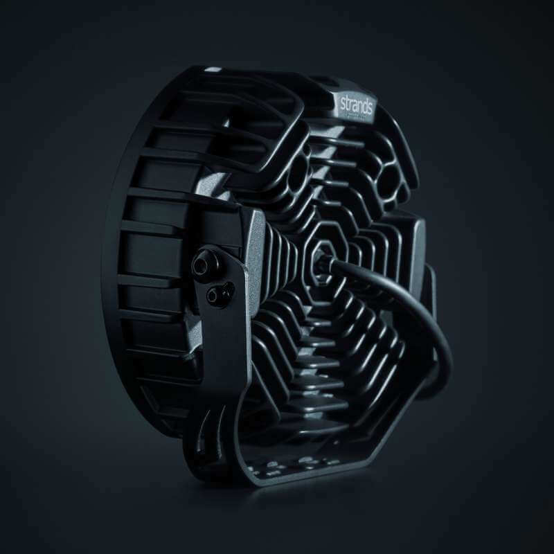 Strands Big Energy DRIVING LIGHT 9″ Orange / Weiß