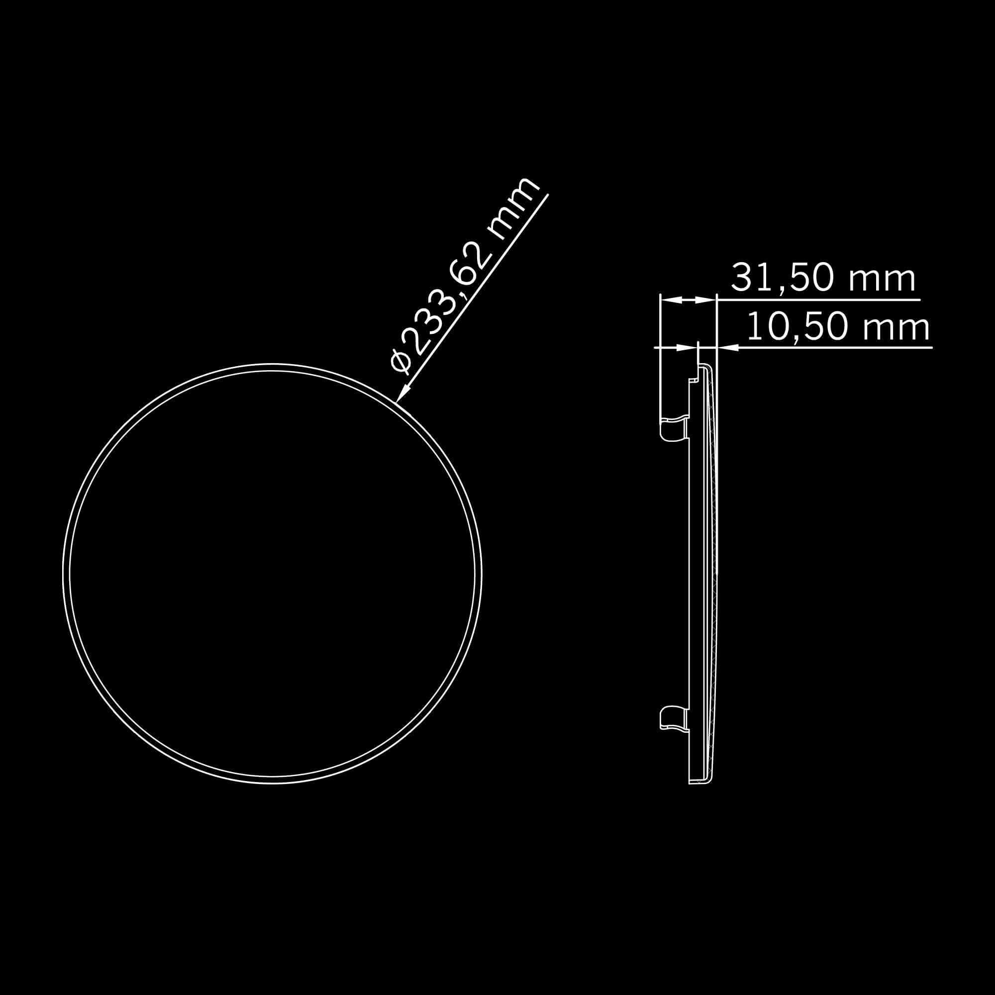 Strands SIBERIA XP YELLOW LENS COVER 9″