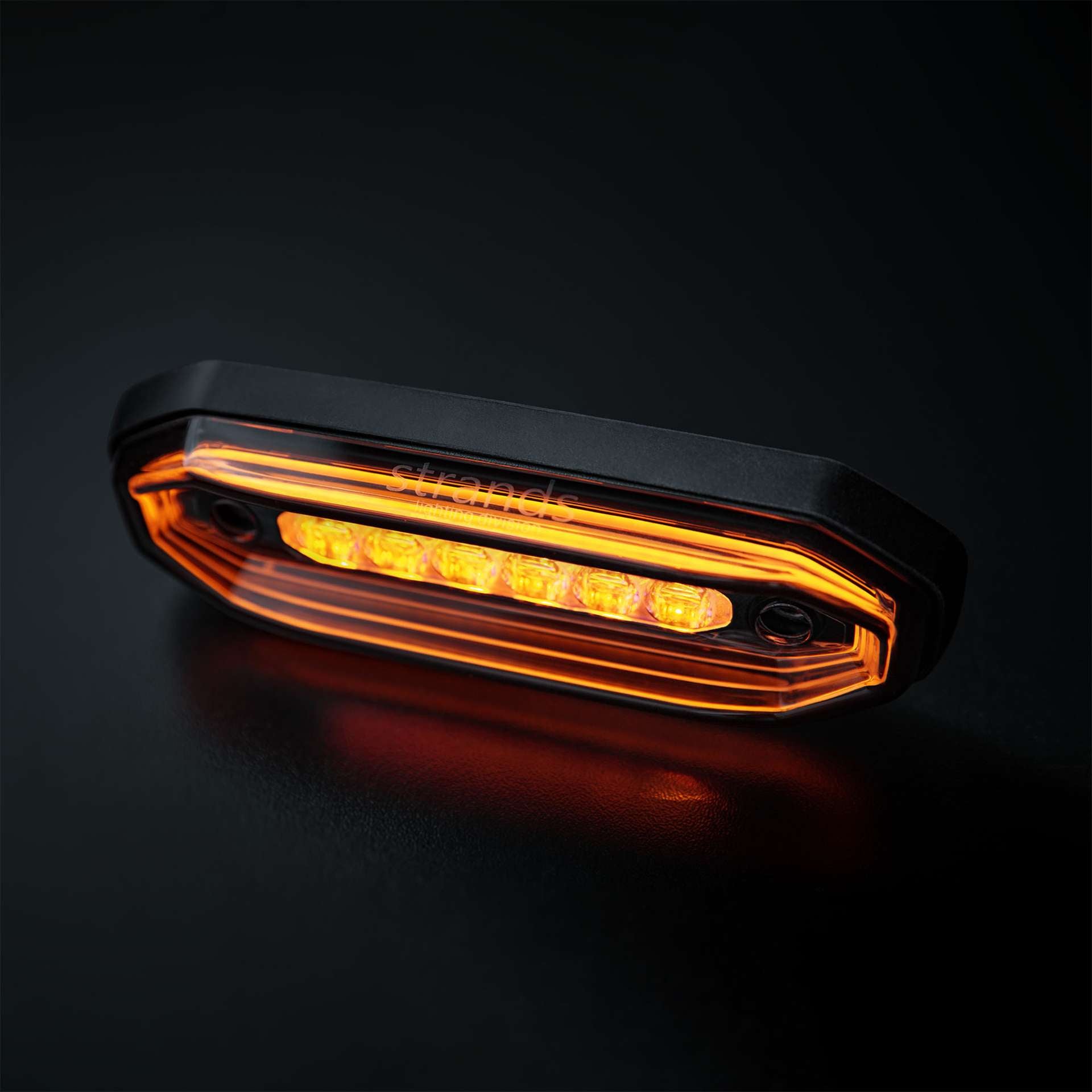 Strands FOR9T AURA LUCE DI SEGNALAZIONE DIREZIONALE 6 LED Giallo ambra