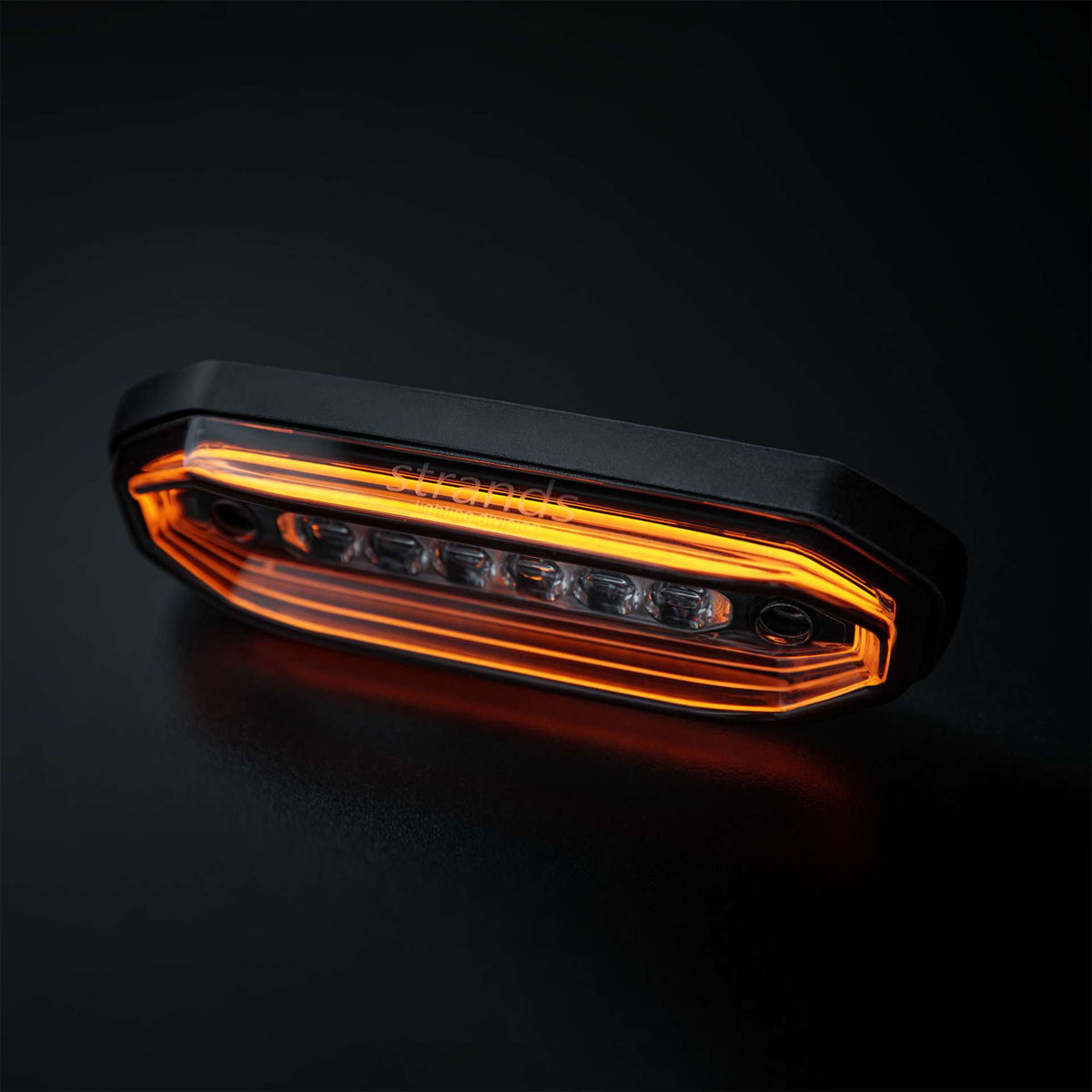Strands FOR9T AURA LUCE DI SEGNALAZIONE DIREZIONALE 6 LED Giallo ambra