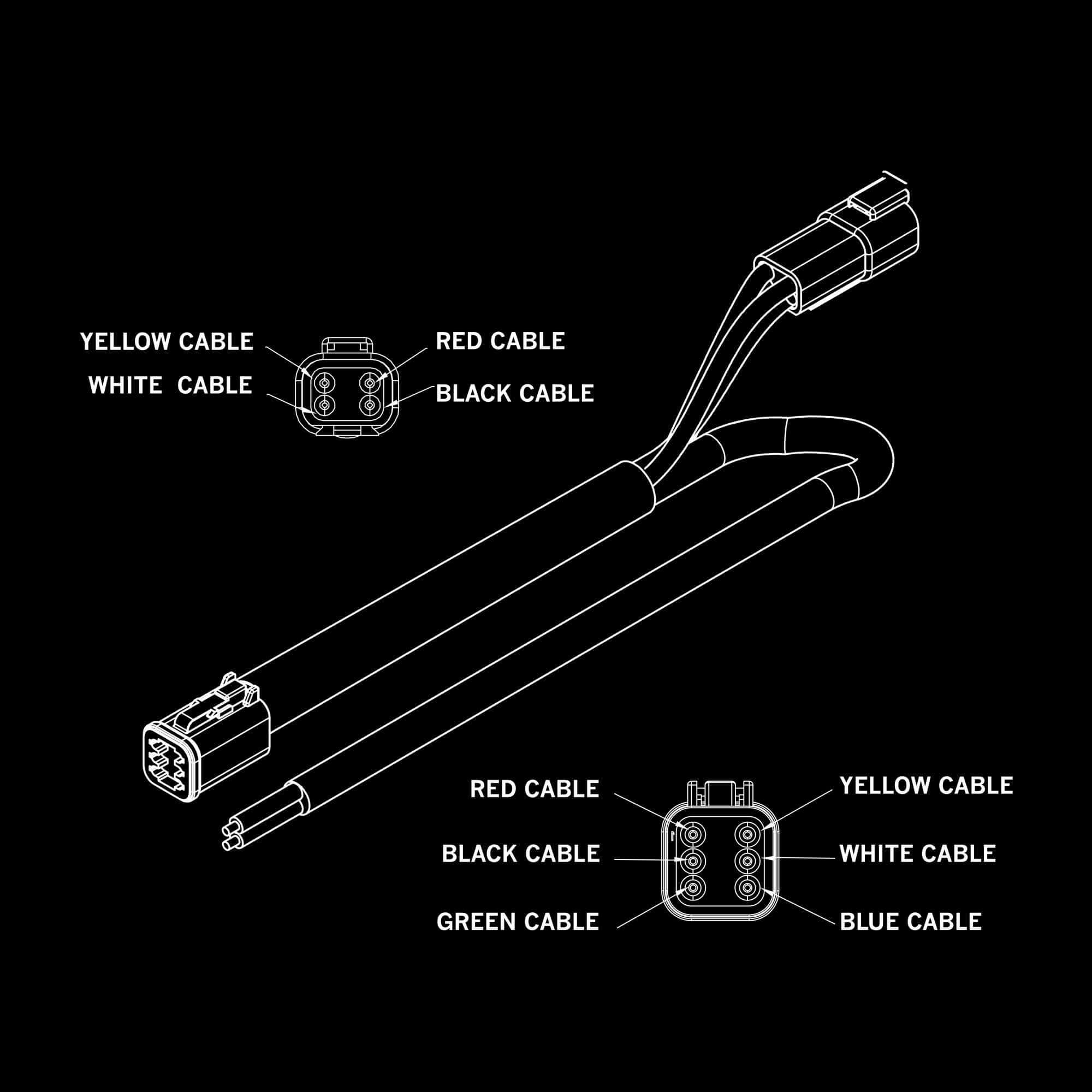 Strands STRANDS PRO DT-6 TO DT-4 CONNECTOR CABLE