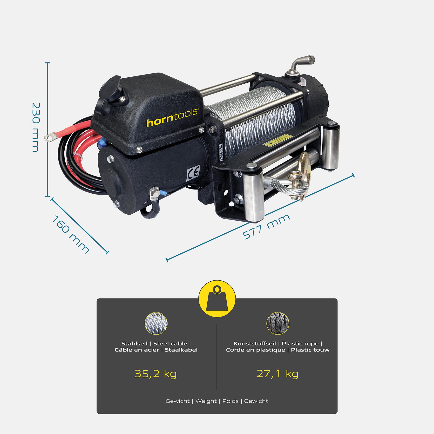 Winch Alpha 5.4 tons Quick