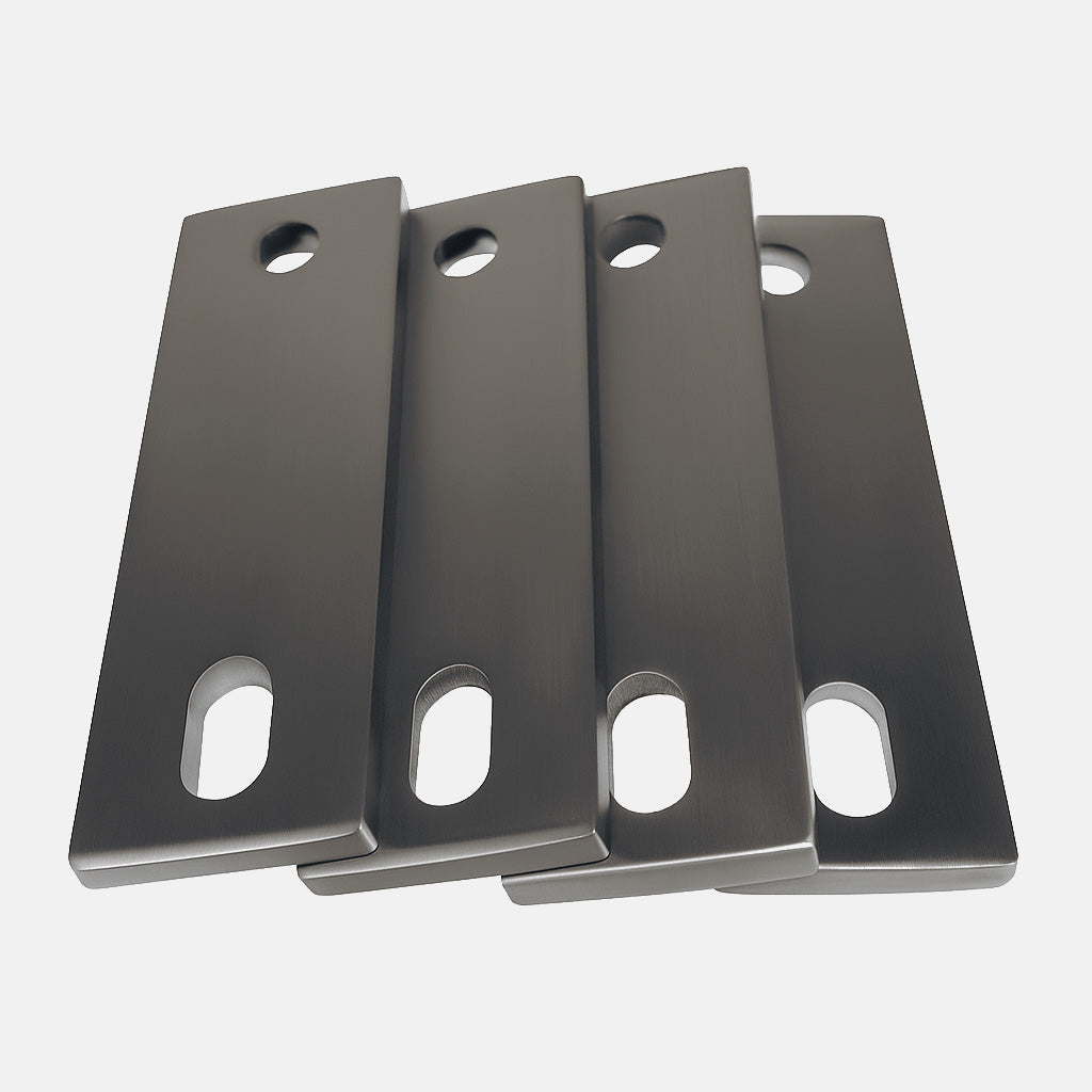 Dachzelt Befestigung Gegenplatte Edelstahl 4 Stück