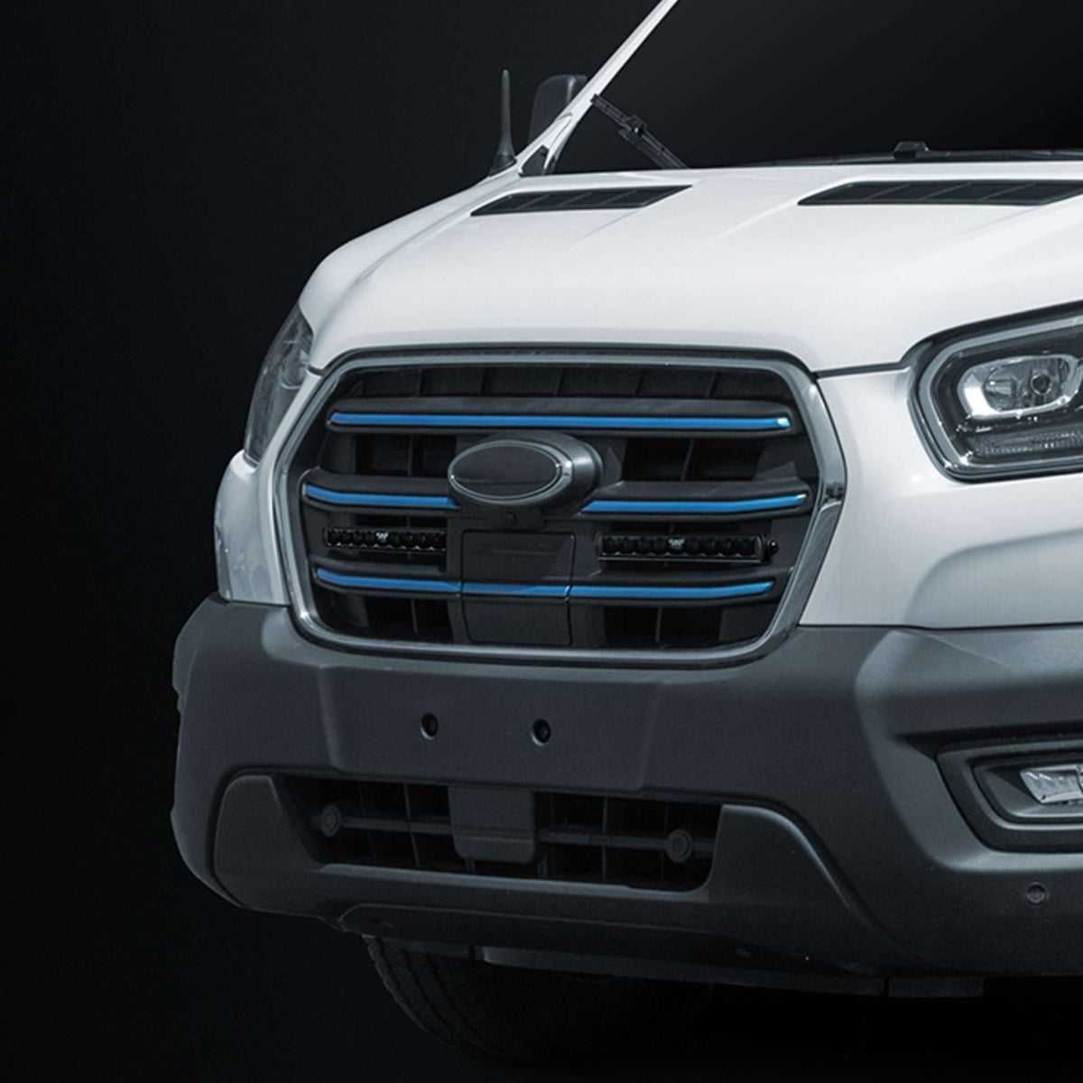 Strands Kit barra LED DARK KNIGHT NUUK 2X 10″ Ford E-Transit 2024