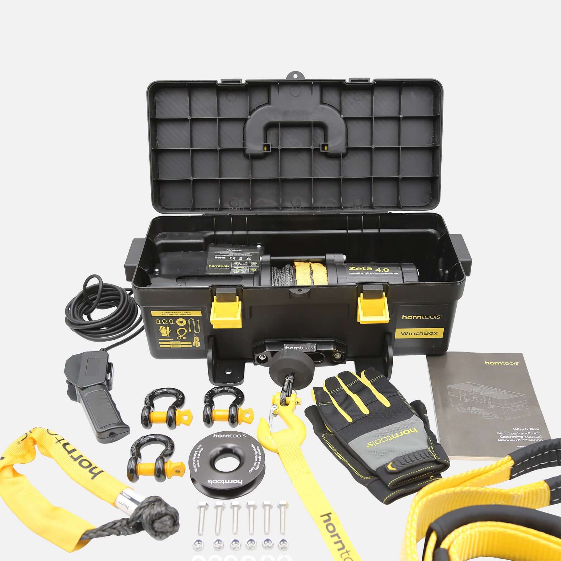 Winch Box - Mobile Seilwinde 1,8 Tonnen