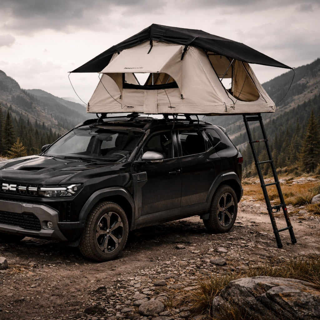 Tenda da tetto Track per 2 persone - 130 cm