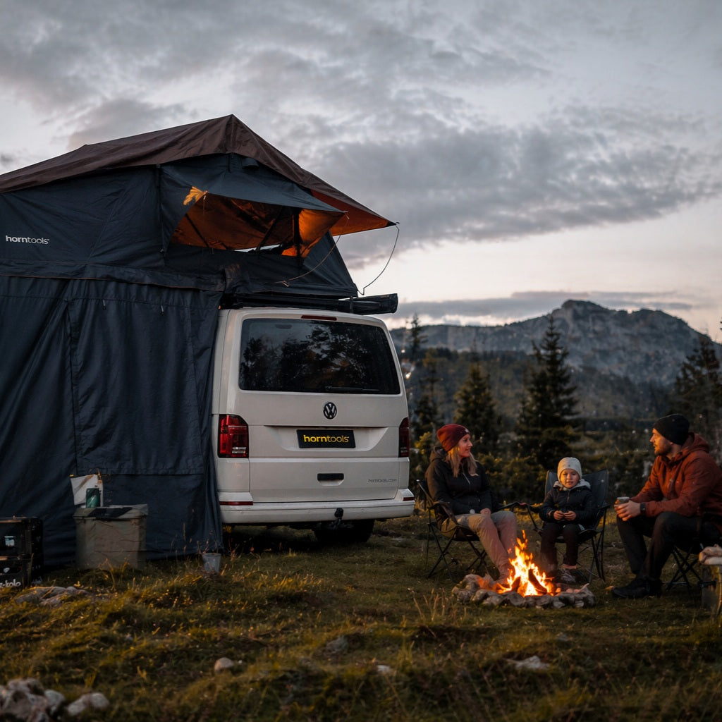 Tenda da tetto Elements Gen II per 3 persone - 165 cm - Colore Ocean