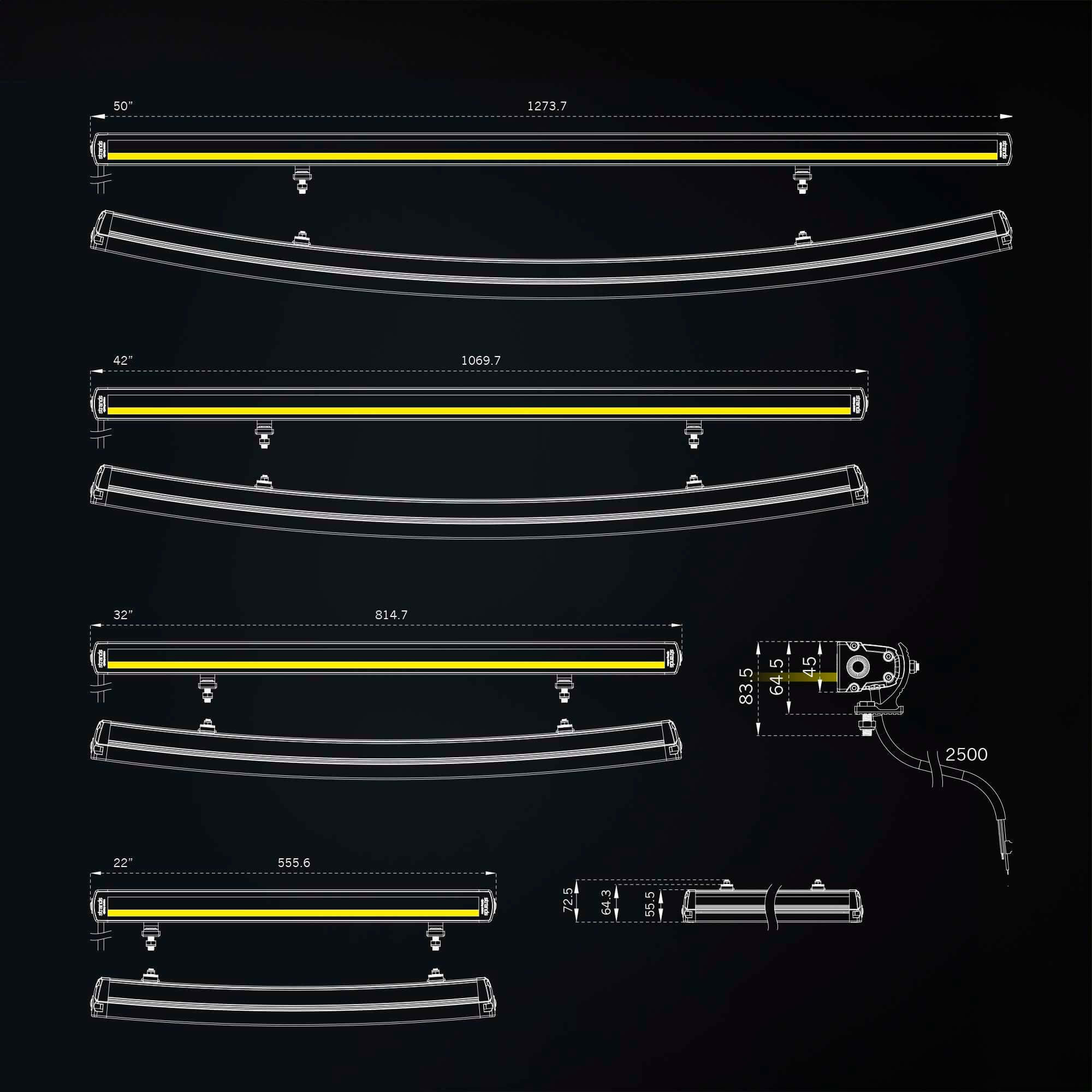 Strands SIBERIA XP SRC LED BAR 22″