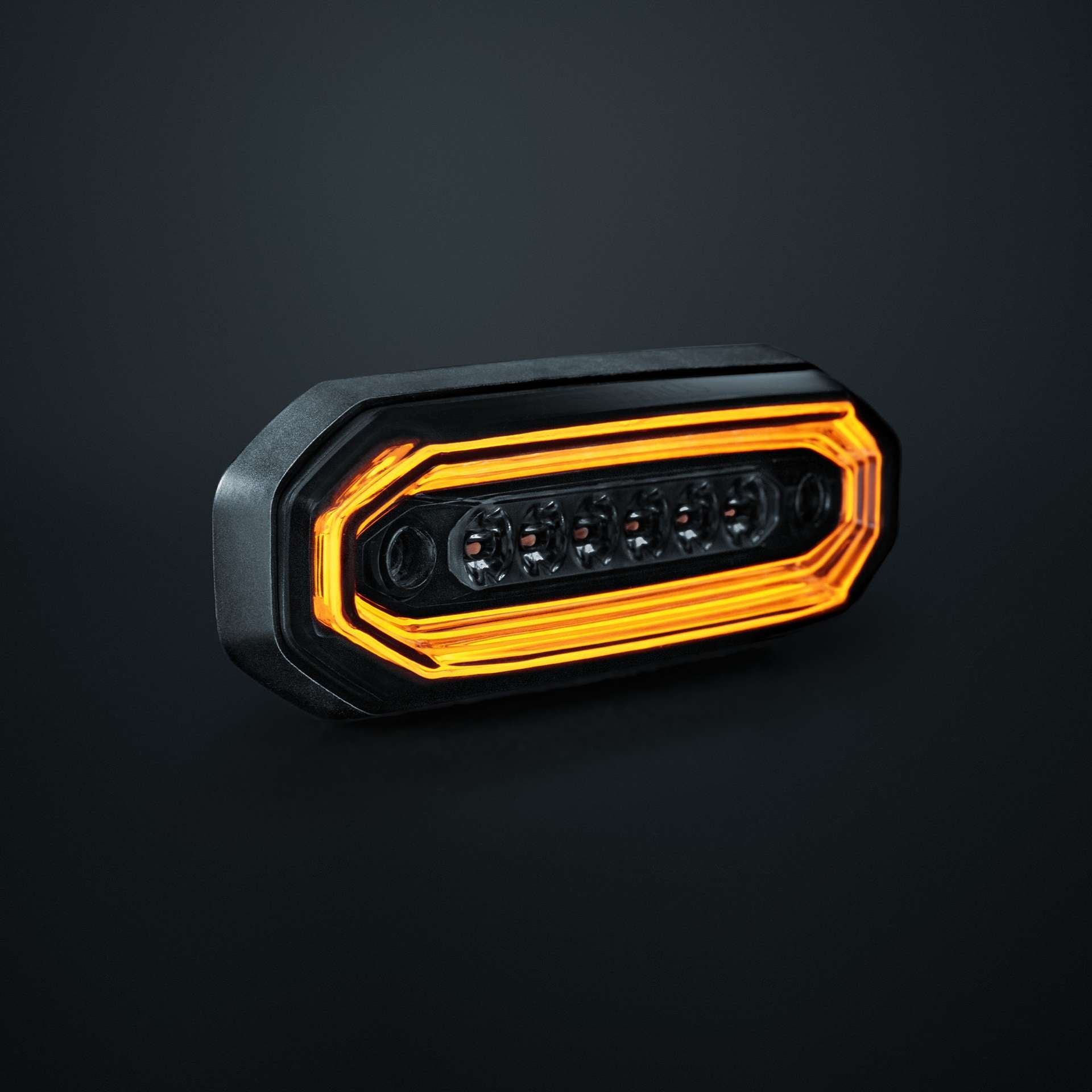 Strands FOR9T AURA LUCE DI SEGNALAZIONE DIREZIONALE 6 LED Giallo ambra