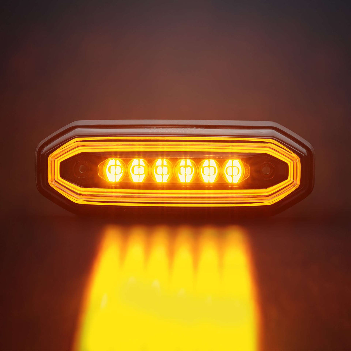 Strands FOR9T AURA LUCE DI SEGNALAZIONE DIREZIONALE 6 LED Giallo ambra