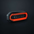 Strands FOR9T AURA LUCE DI AVVERTIMENTO DIREZIONALE 6 LED Rosso/Ambra