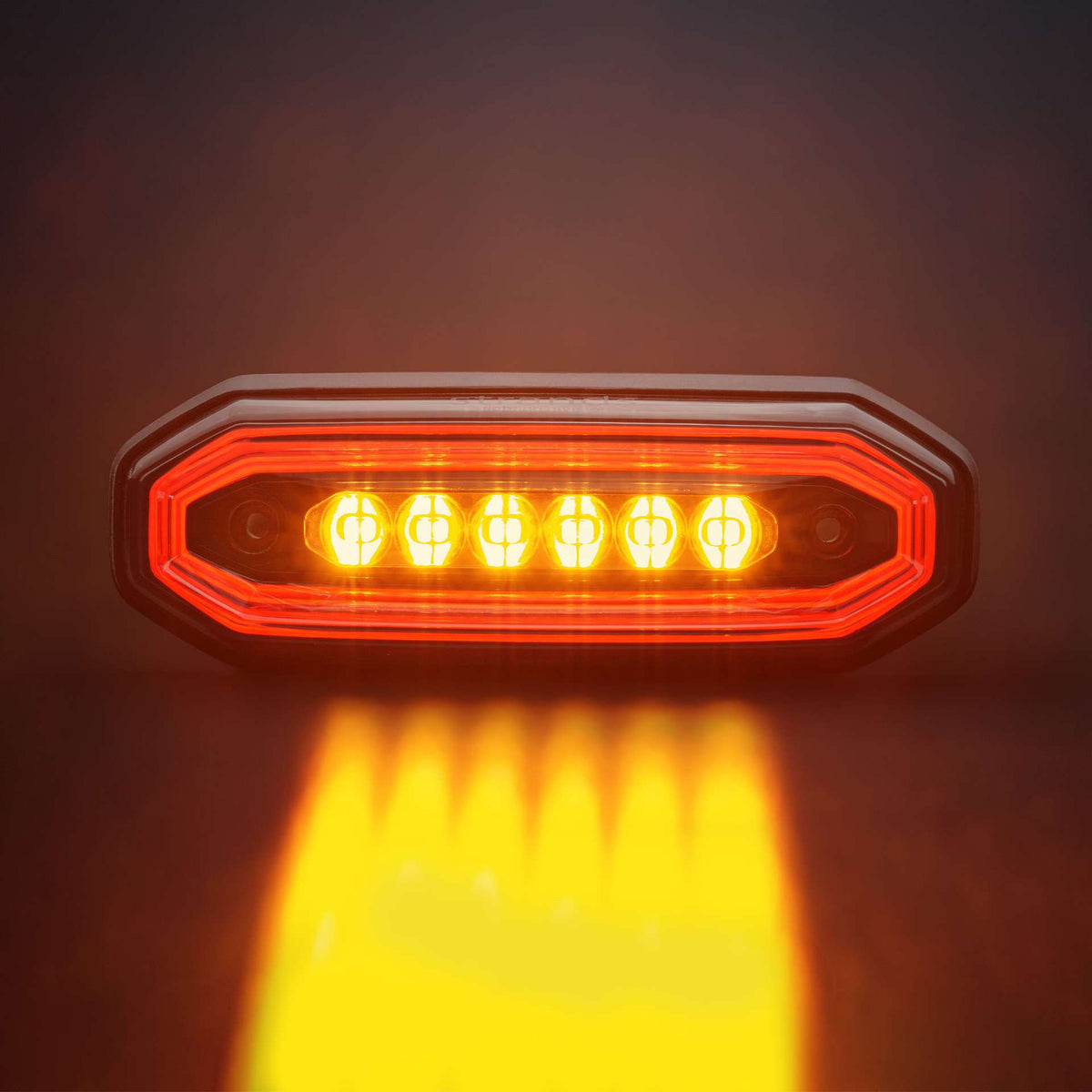 Strands FOR9T AURA DIRECTIONAL WARNING LIGHT 6 LED Red/Amber