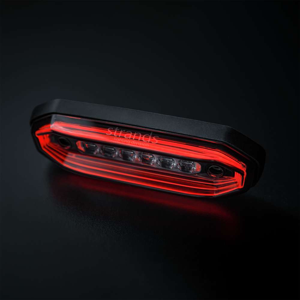 Strands FOR9T AURA DIRECTIONAL WARNING LIGHT 6 LED Red/Amber