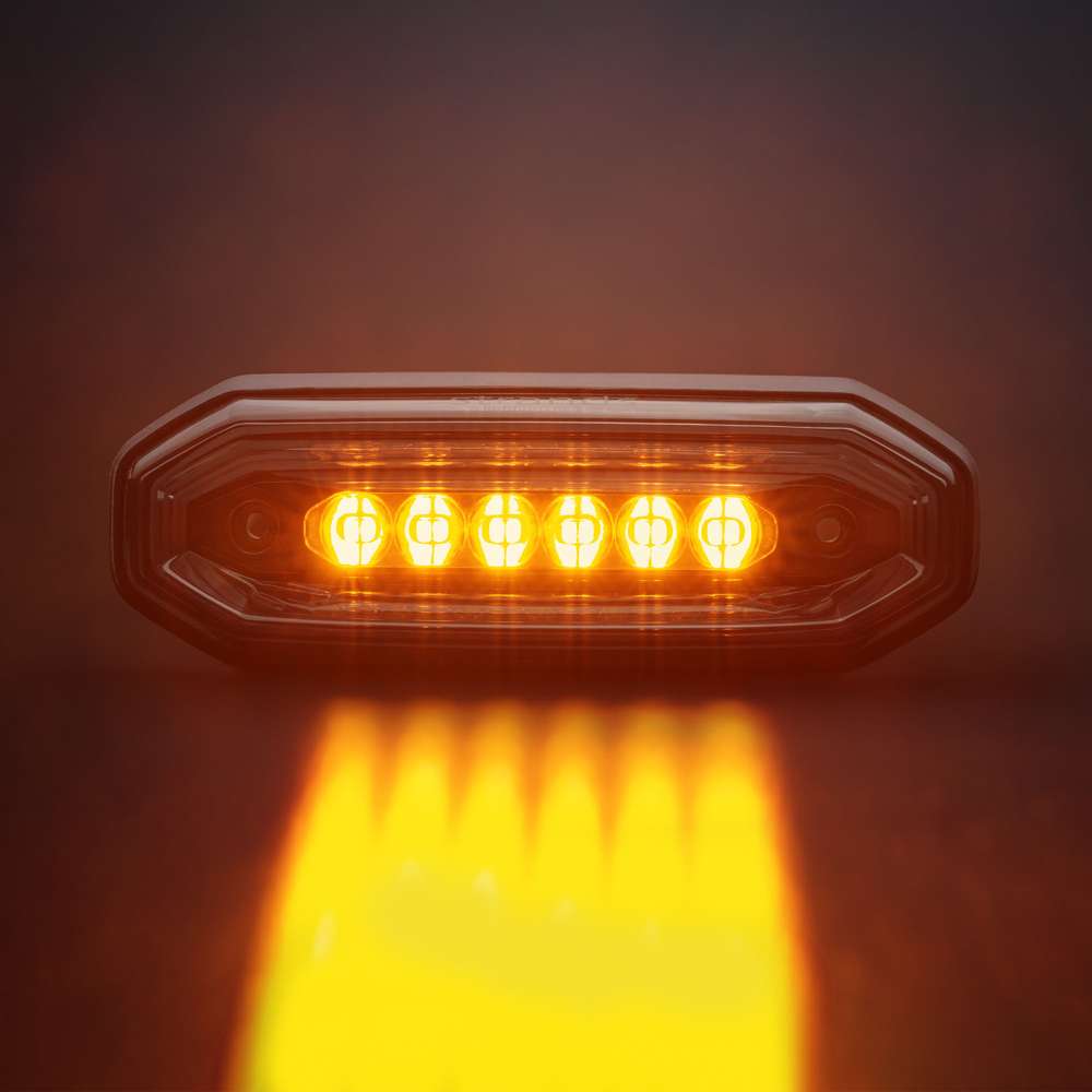 Strands FOR9T AURA DIRECTIONAL WARNING LIGHT 6 LED Red/Amber