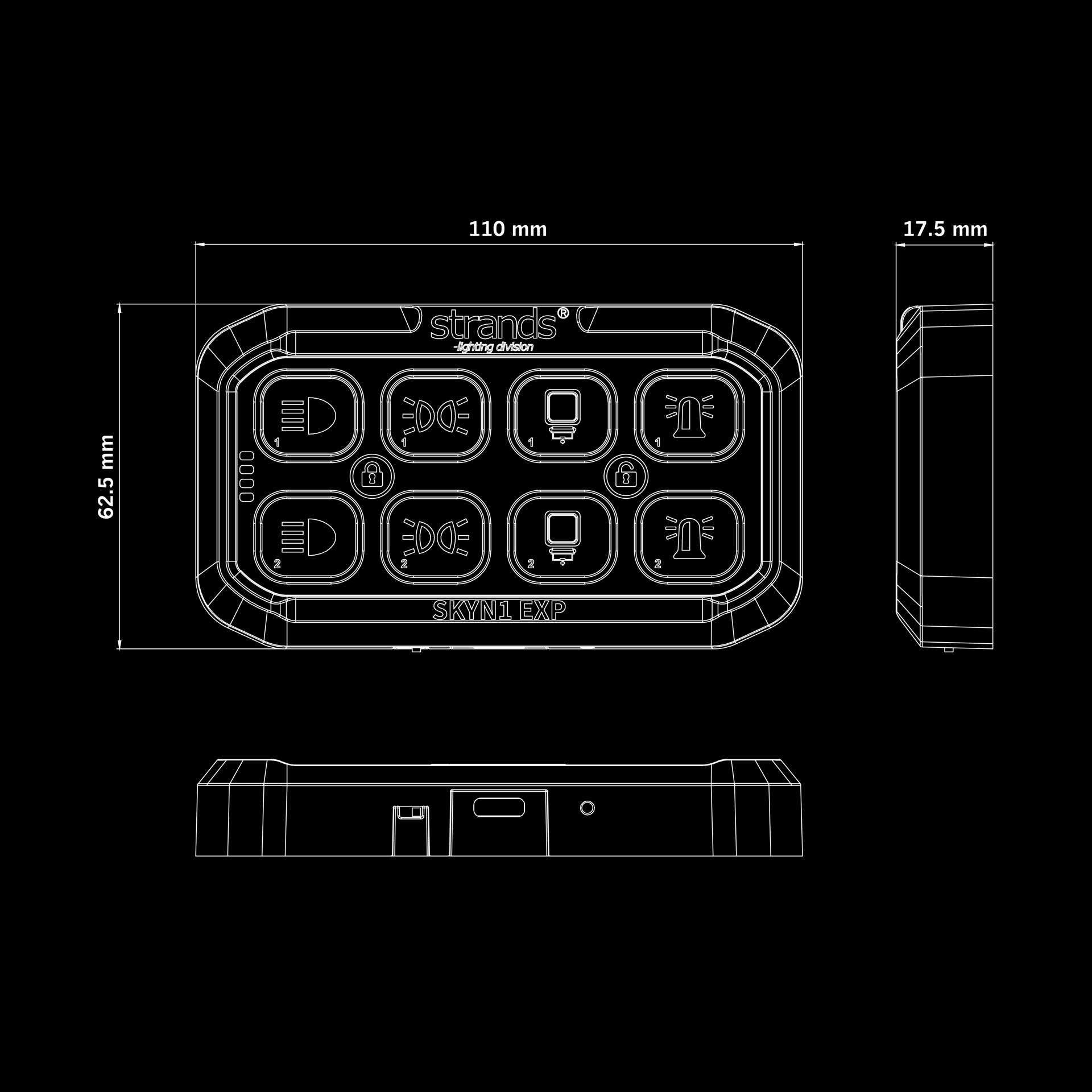 Strands SKYN1 EXP WIRELESS CONTROLLER