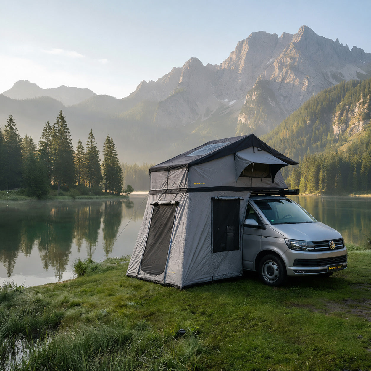Tenda da tetto Elements Gen II per 3 persone - 165 cm - Colore Midnight Stone
