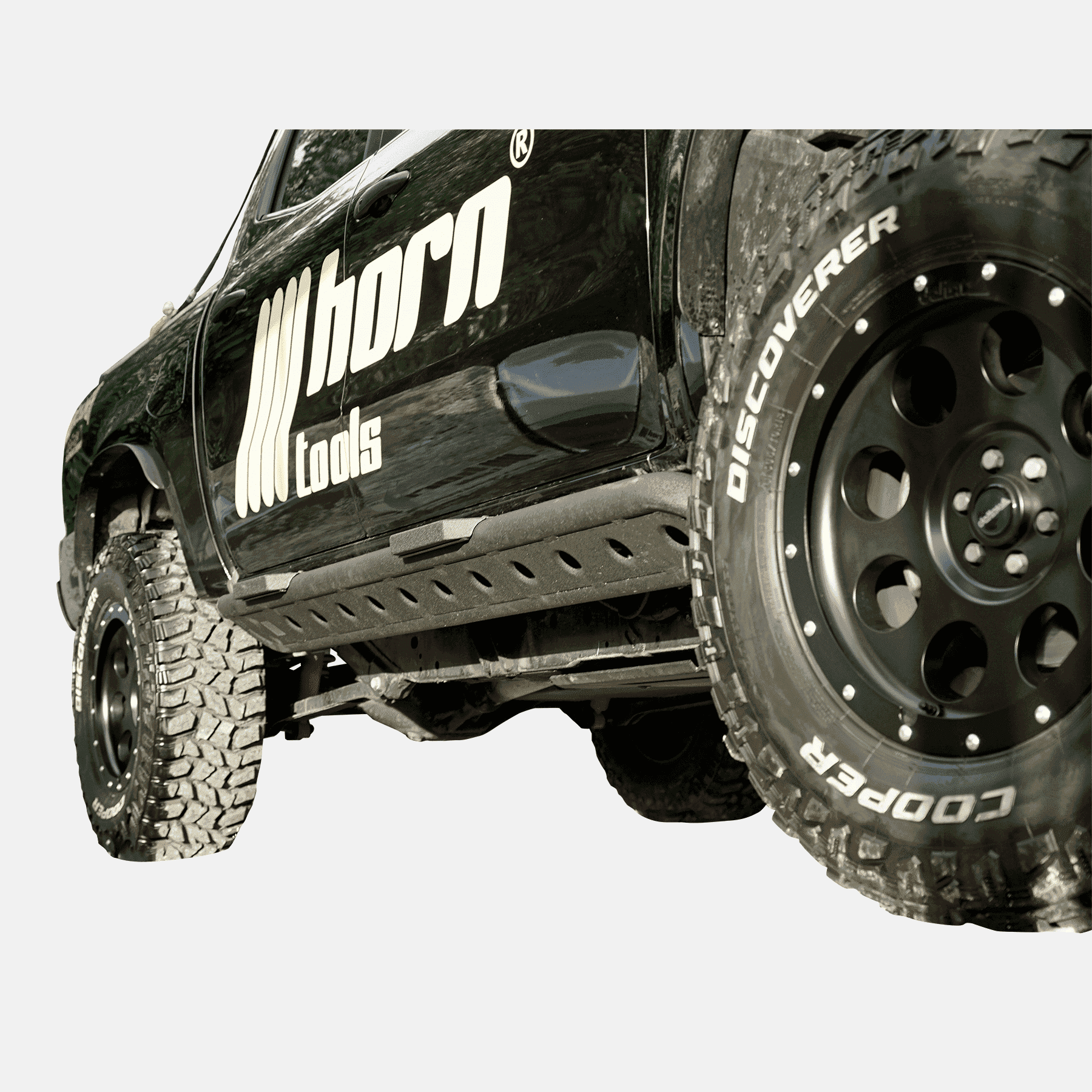 Rockslider LAPIS aluminum for Isuzu D-Max year 2012 - 2020
