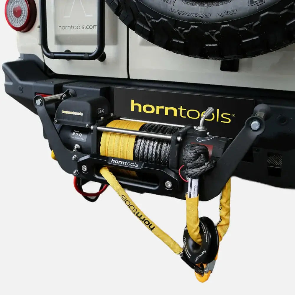 Seilwindesystem Alpha Mobil für 2 Zoll Vierkantrohr (AHK)