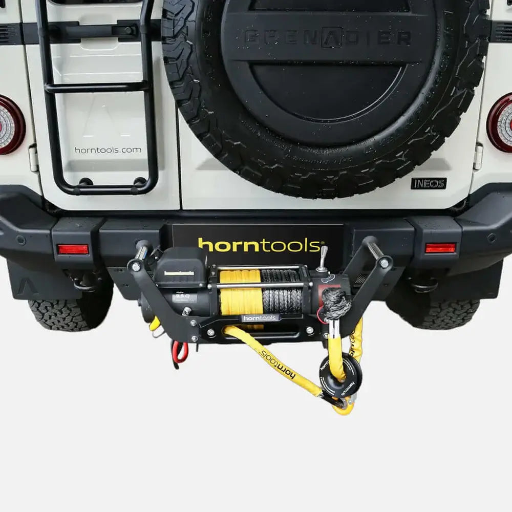 Seilwindesystem Alpha Mobil für 2 Zoll Vierkantrohr (AHK)